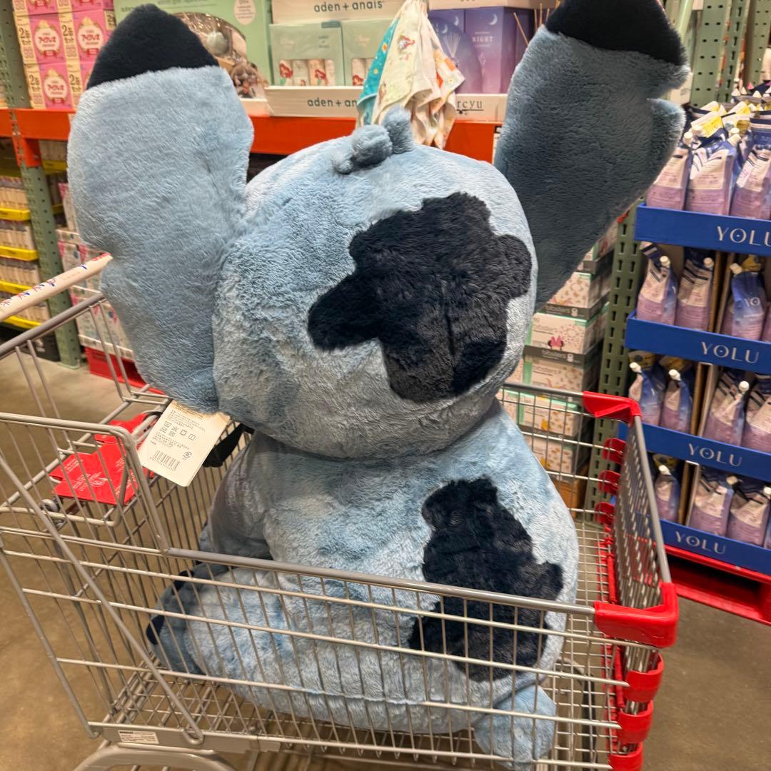 新品 スティッチ ぬいぐるみ ディズニー　コストコ　特大サイズ