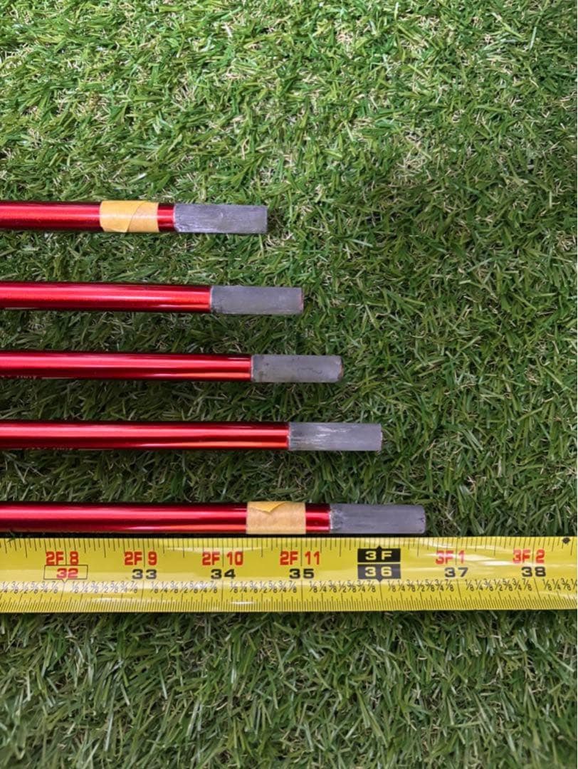 ツアーAD　AD-105 X フレックス　6-PW　アイアン用　5本