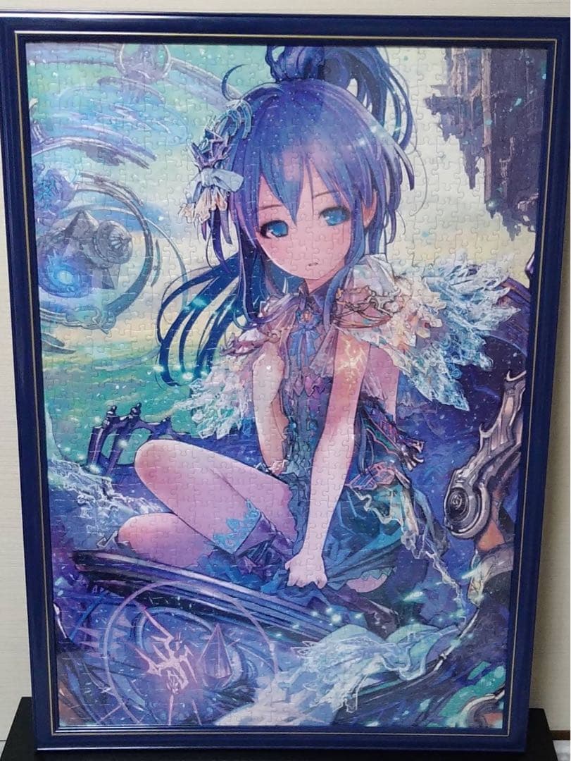 秘友心　ミステリーワーデン•スピネ　1000ピース パズル（完成品）フレーム付き