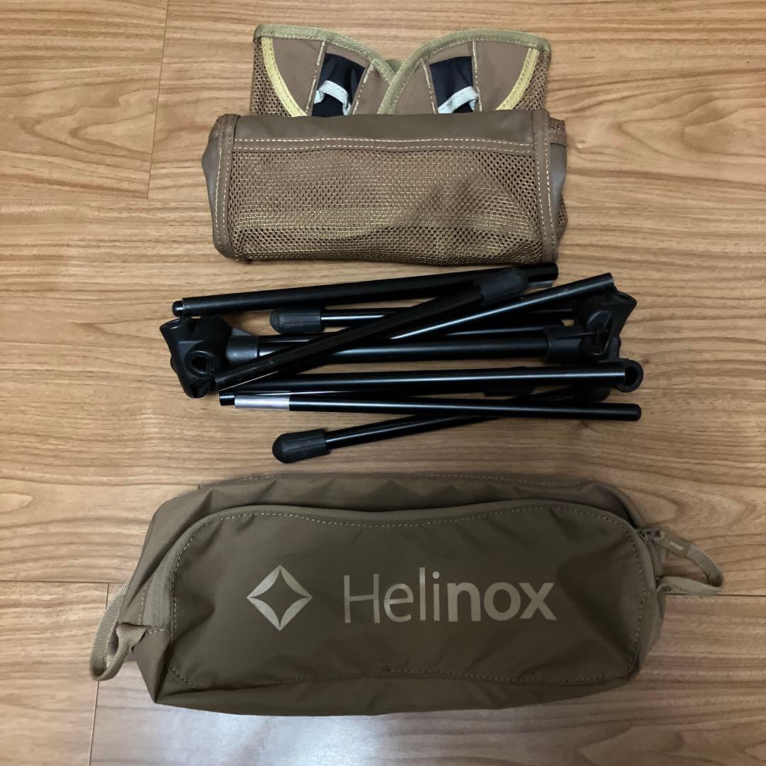 ヘリノックス　チェアワン　コヨーテタン