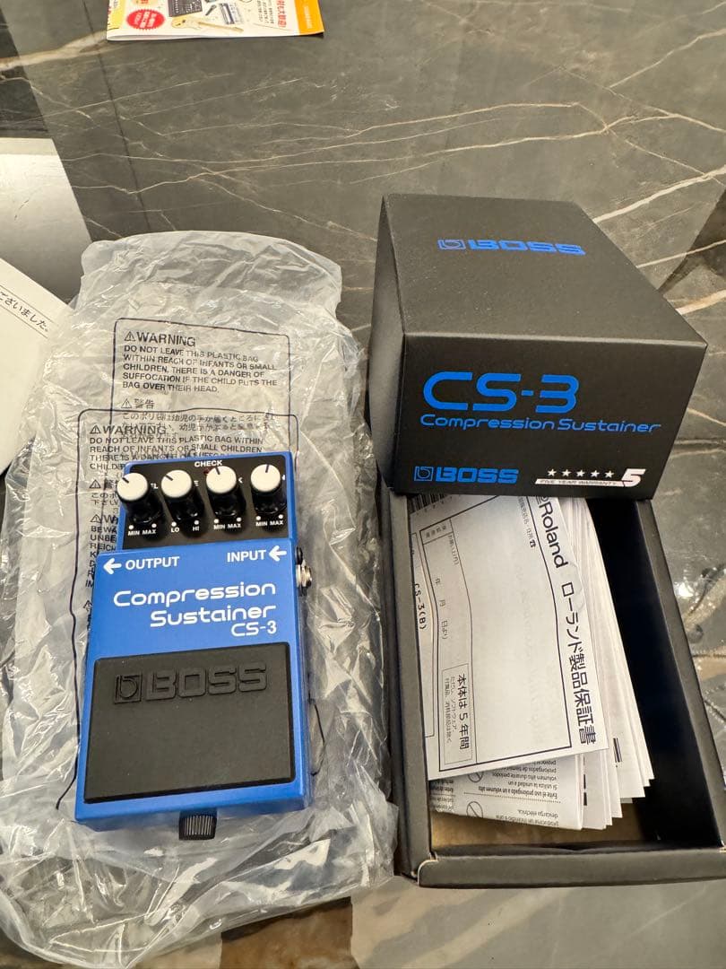 ギター BOSS CS-3 compressor sustainer