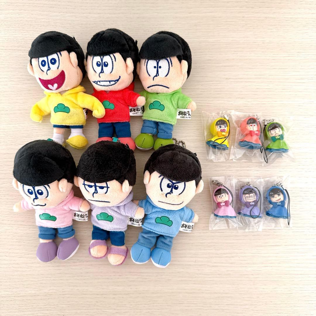 おそ松さん マスコット ぬいぐるみ 三英貿易 ぬいぐるみの三英 キーホルダー６種