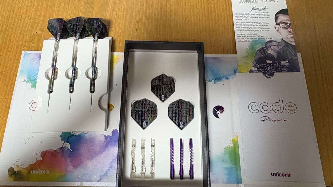 【ダーツ レア】ジェームス・ウェイド コードプレイヤーモデル ユニコーン