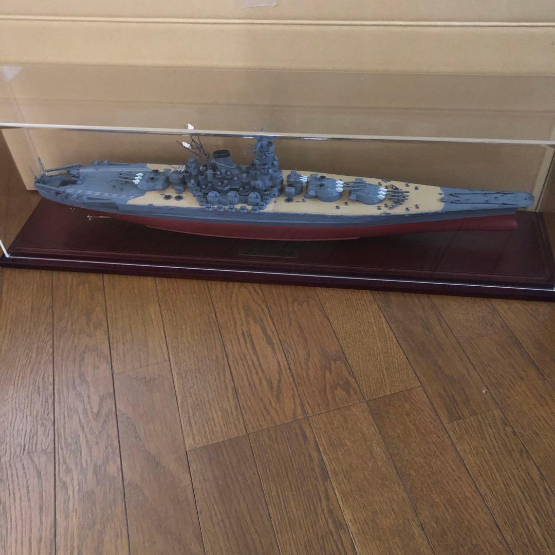 戦艦大和・1/350•完成モデル•インテリア・アンティーク・レトロ