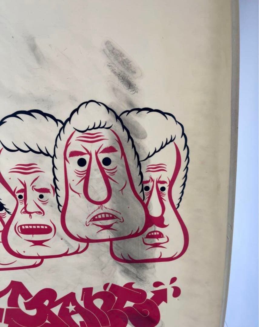 crime サーフボード stubby 7'6 センターフィン付き