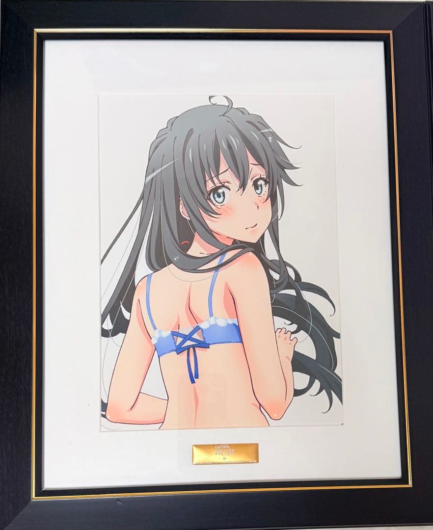 複製原画キャラファイングラフB5／雪ノ下雪乃・由比ヶ浜結衣ランジェリーVer.／