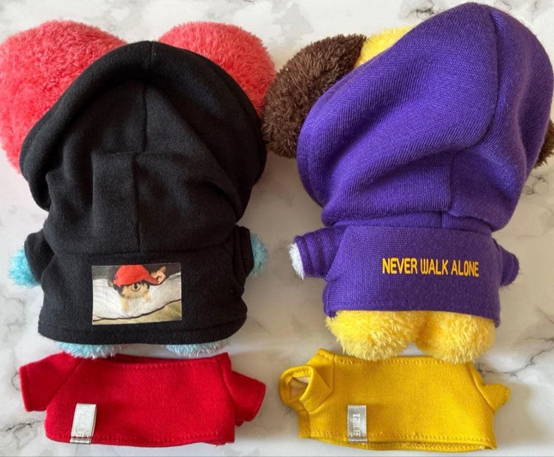 BT21 たっとん タタ チミー ハンドメイド服 Tシャツ セット