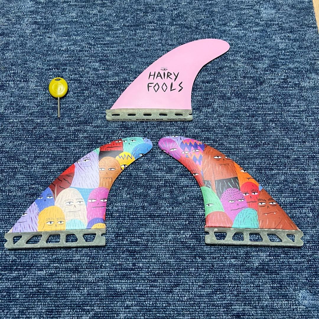 サーフィン・ボディボード CAPTAIN FIN Evan Russell HF 3-Fin Set