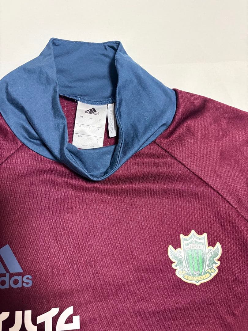 松本山雅ＦＣ選手支給　adidas長袖トレーニングウェア（非売品）