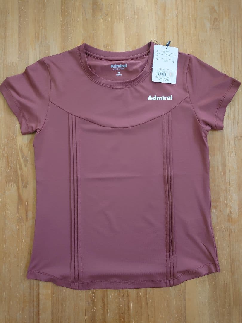 新品未使用　Admiral　レディスシャツ　ATLA543 RED Mサイズ