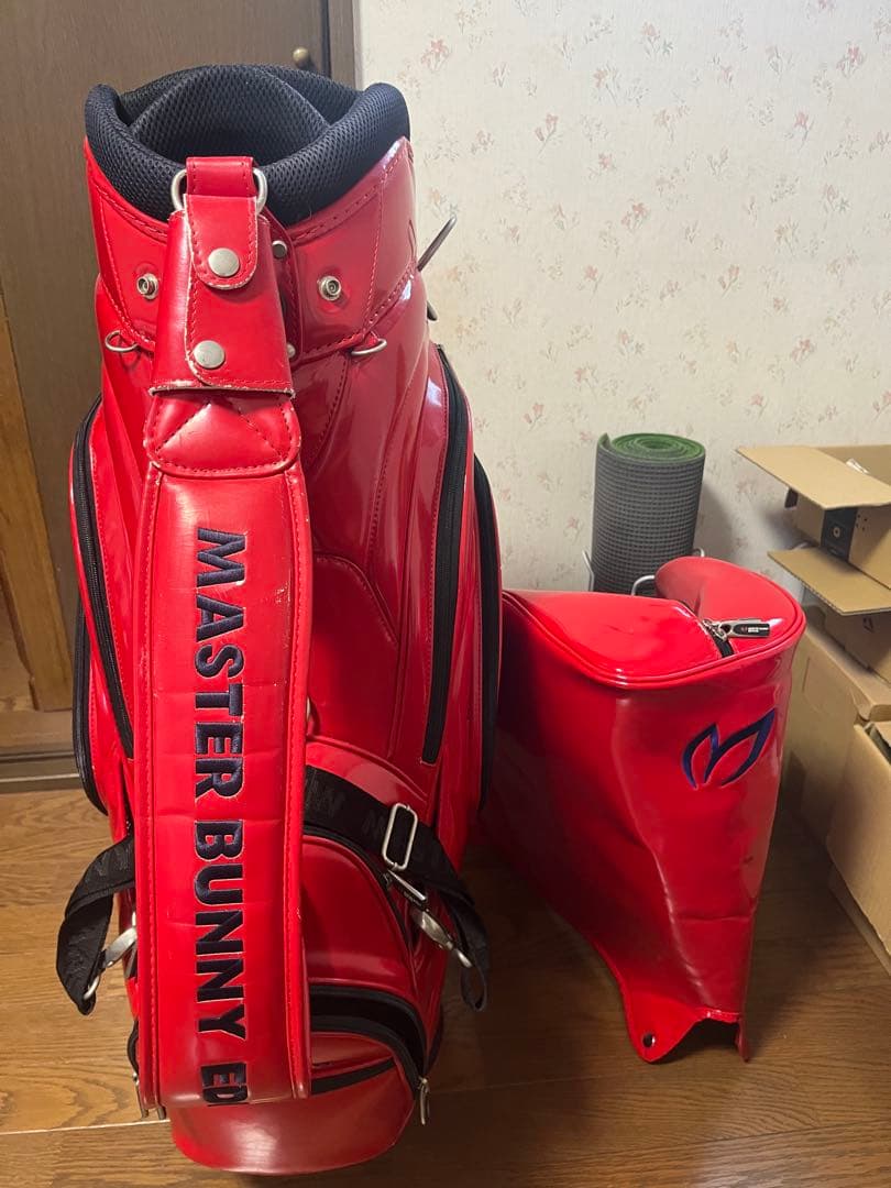 MASTER BUNNY EDITION キャディバッグ レッド