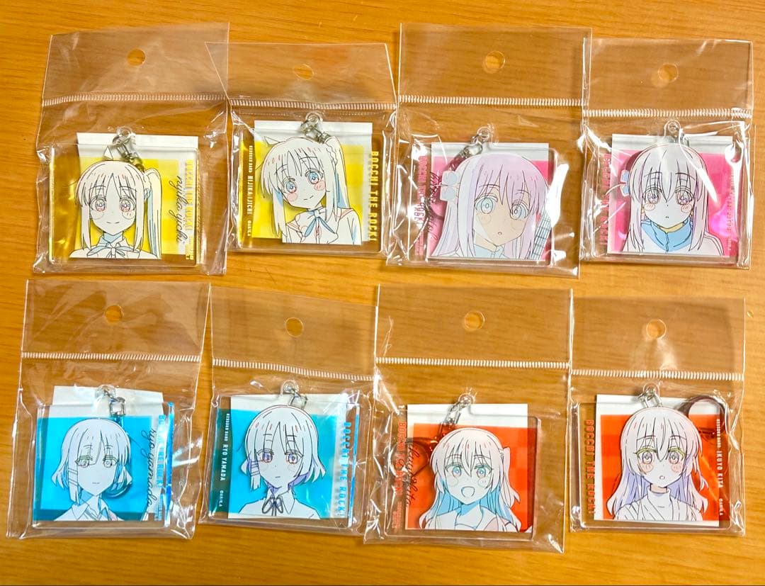 【新品】劇場総集編 ぼっち・ざ・ろっく 原画アクリルキーホルダー 8点セット