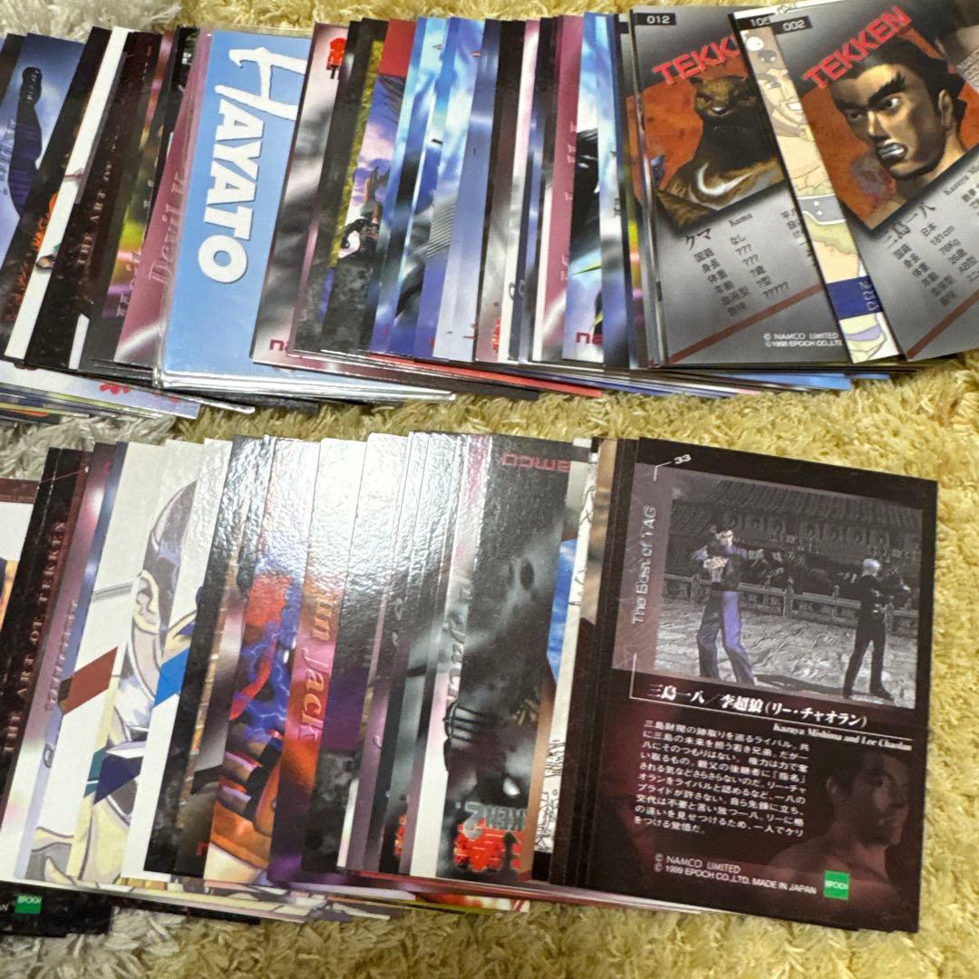 ナムコオフィシャルコレクションカード 鉄拳　150枚以まとめ売り【5361