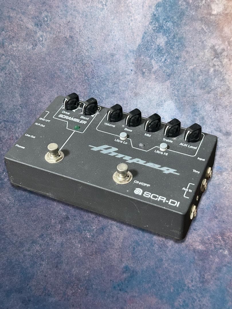 【やや傷あり】Ampeg SCR-DI / ベースエフェクター