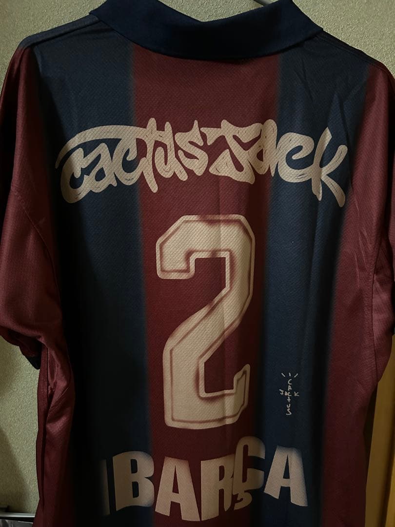 Ｍ*w様 【未使用】FCバルセロナ トラヴィス・スコット コラボユニフォーム