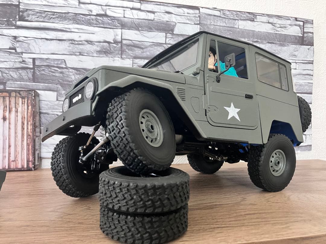 WPL C34 ミリタリー風　inるぱんさん　これから仕事だぜversion