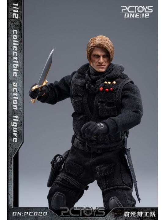 PCTOYS PC020 エクスペンダブルズ ガンナー 1/12 フィギュア