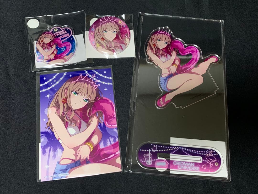 くじコレ グリッドマンユニバース ナイトプール 南 夢芽 グッズセット