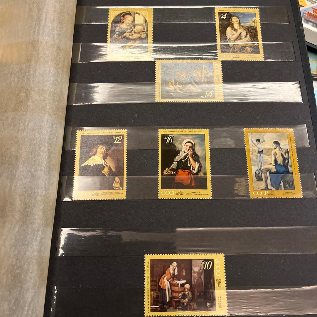 1960-70年代　旧ソ連　ヴィンテージ　切手　全135枚