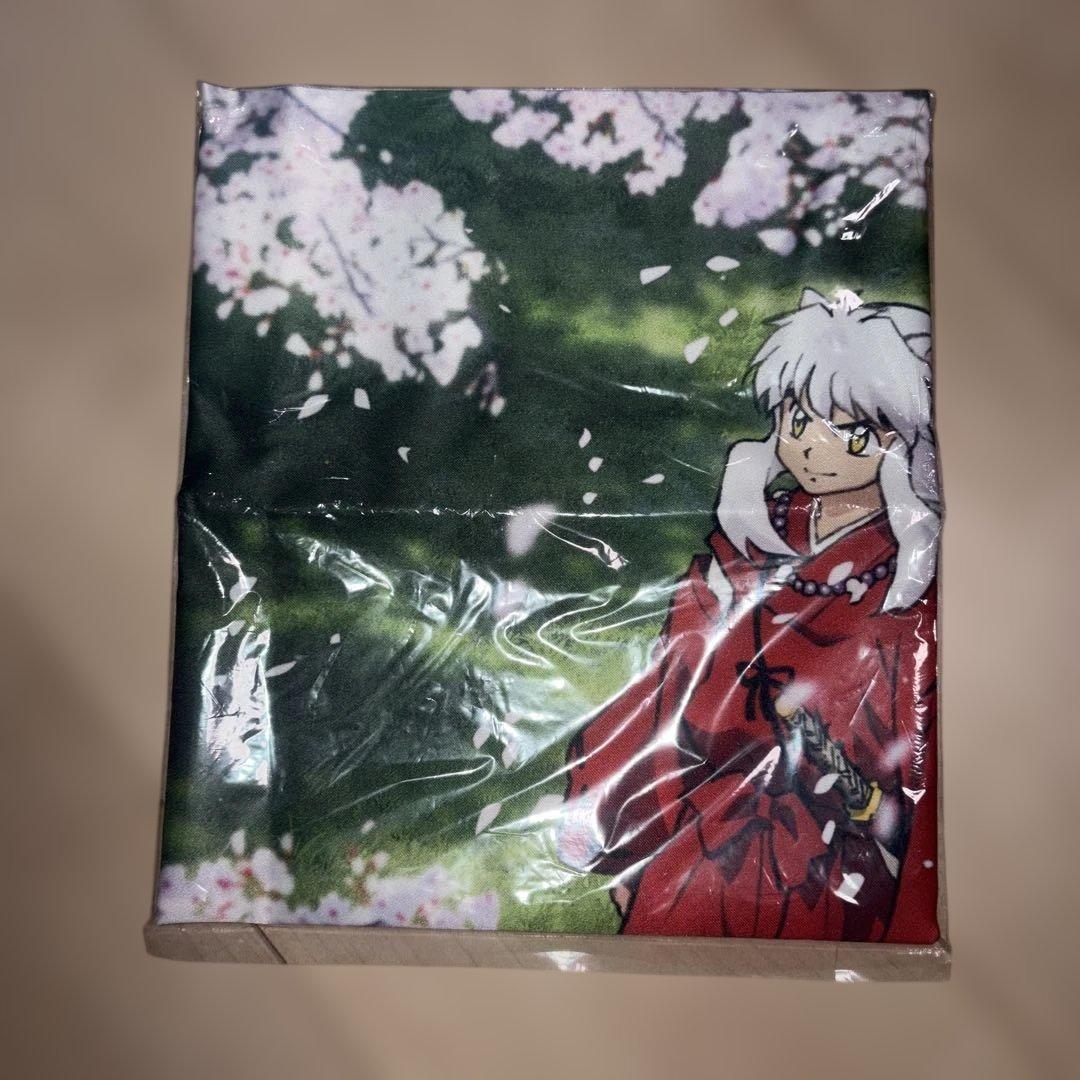 【新品未開封】犬夜叉　缶バッジ　布ポスター　Blu-ray特典