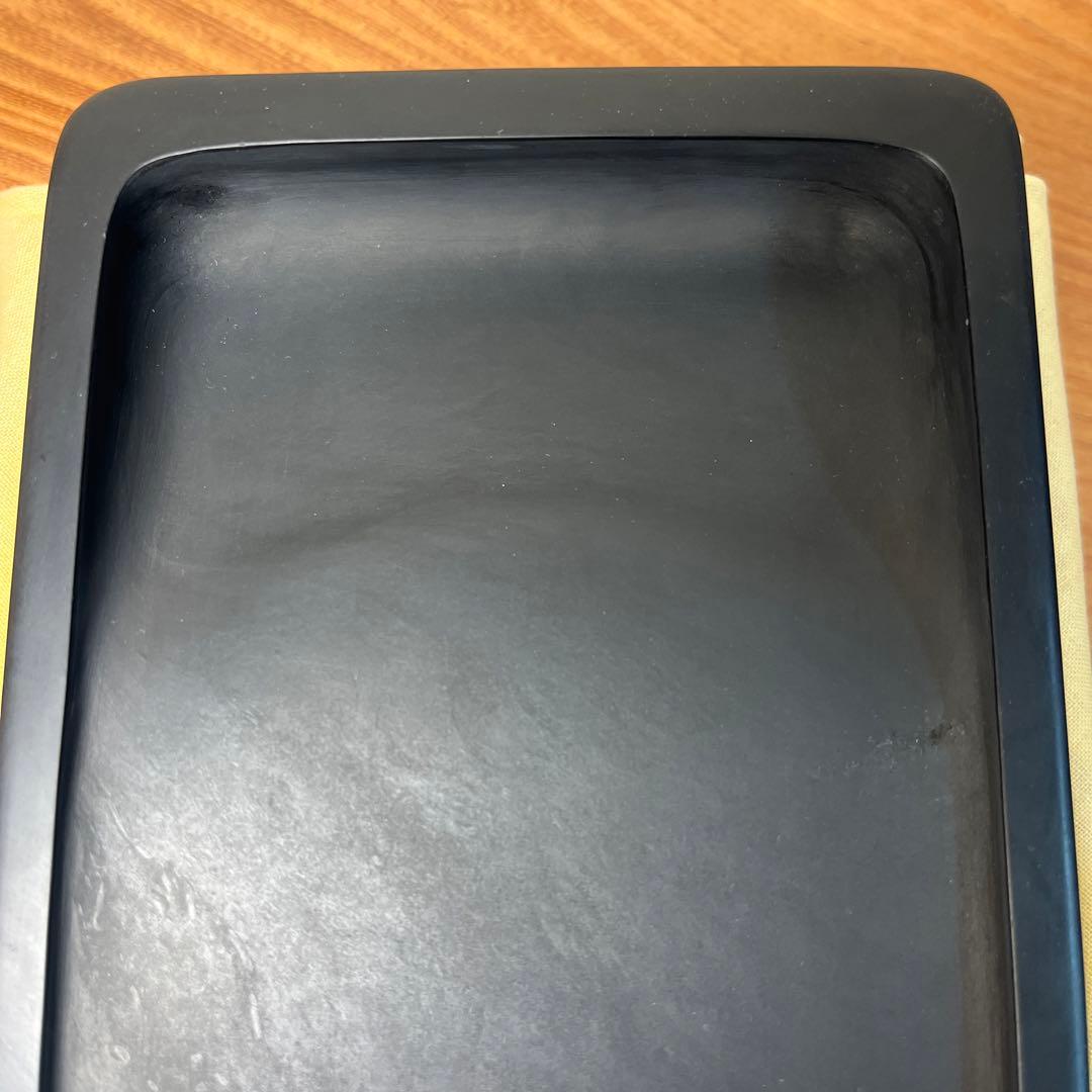 ⭕️LY r a⭕️新品美品　甲州銘石　雨畑　芳龍硯　芳龍閣鑑製　 小四六特殊