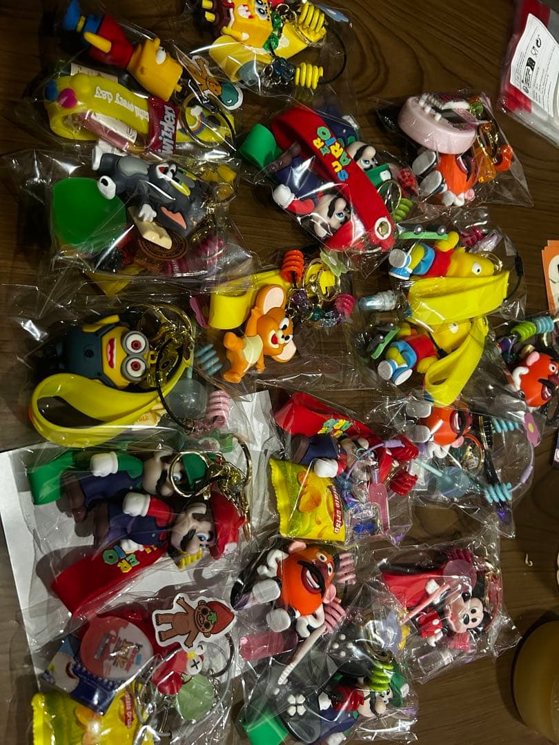 色んなじゃらじゃらキーホルダーセット♡16個