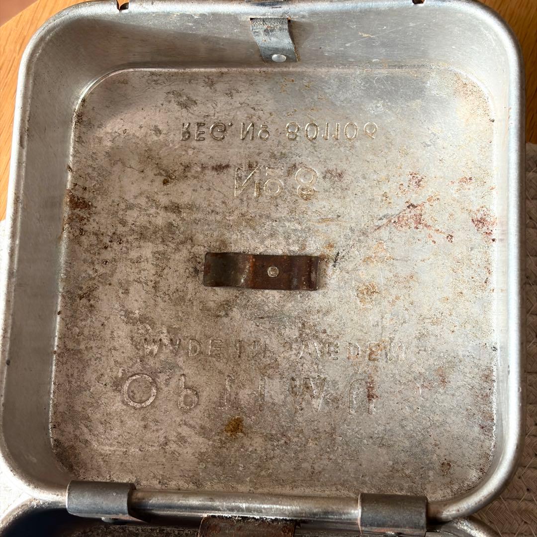 OPTIMUS オプティマス No.8 ストーブ アルミケース 箱スト 初期型