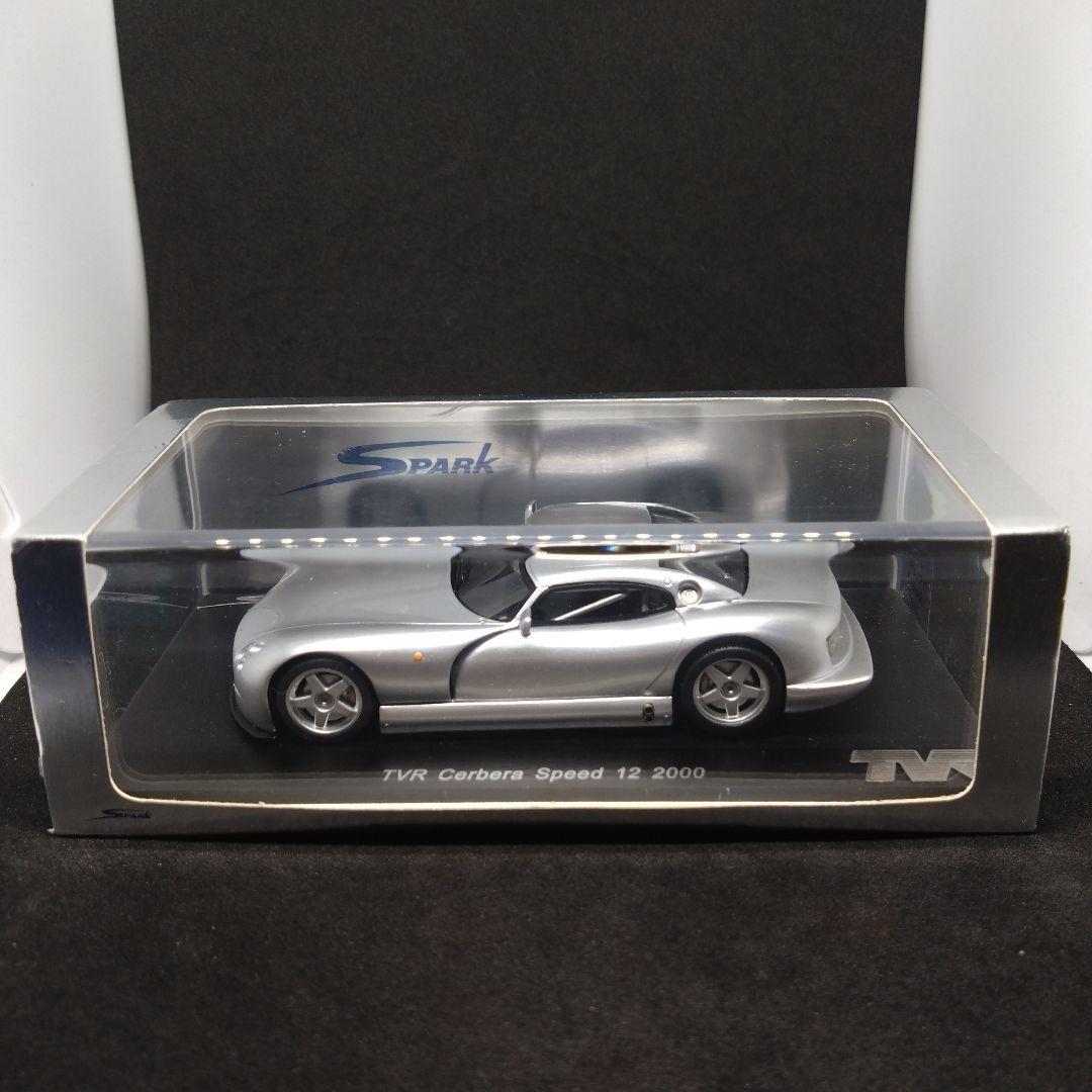 スパーク 1/43 TVR サーブラウ スピード12 2000 シルバー