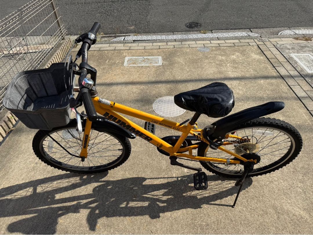 HUMMER 子供用自転車 22インチ　CTB226-TZ（イエロー）