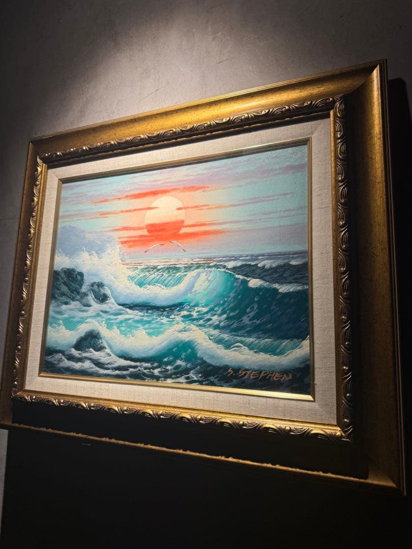 リアリズム　Stephen Strand 【風景画】　肉筆油彩画