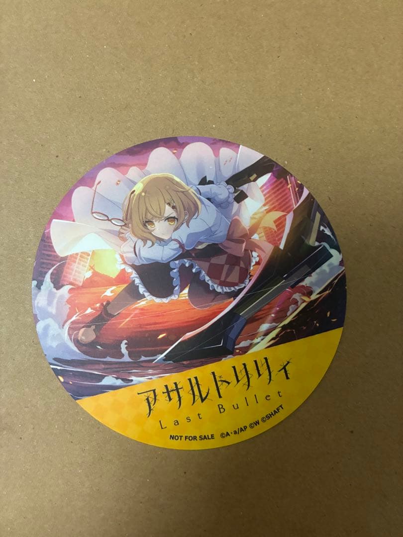 【バラ売り可】アサルトリリィ 神庭女子藝術高校×PABLO mini コースター