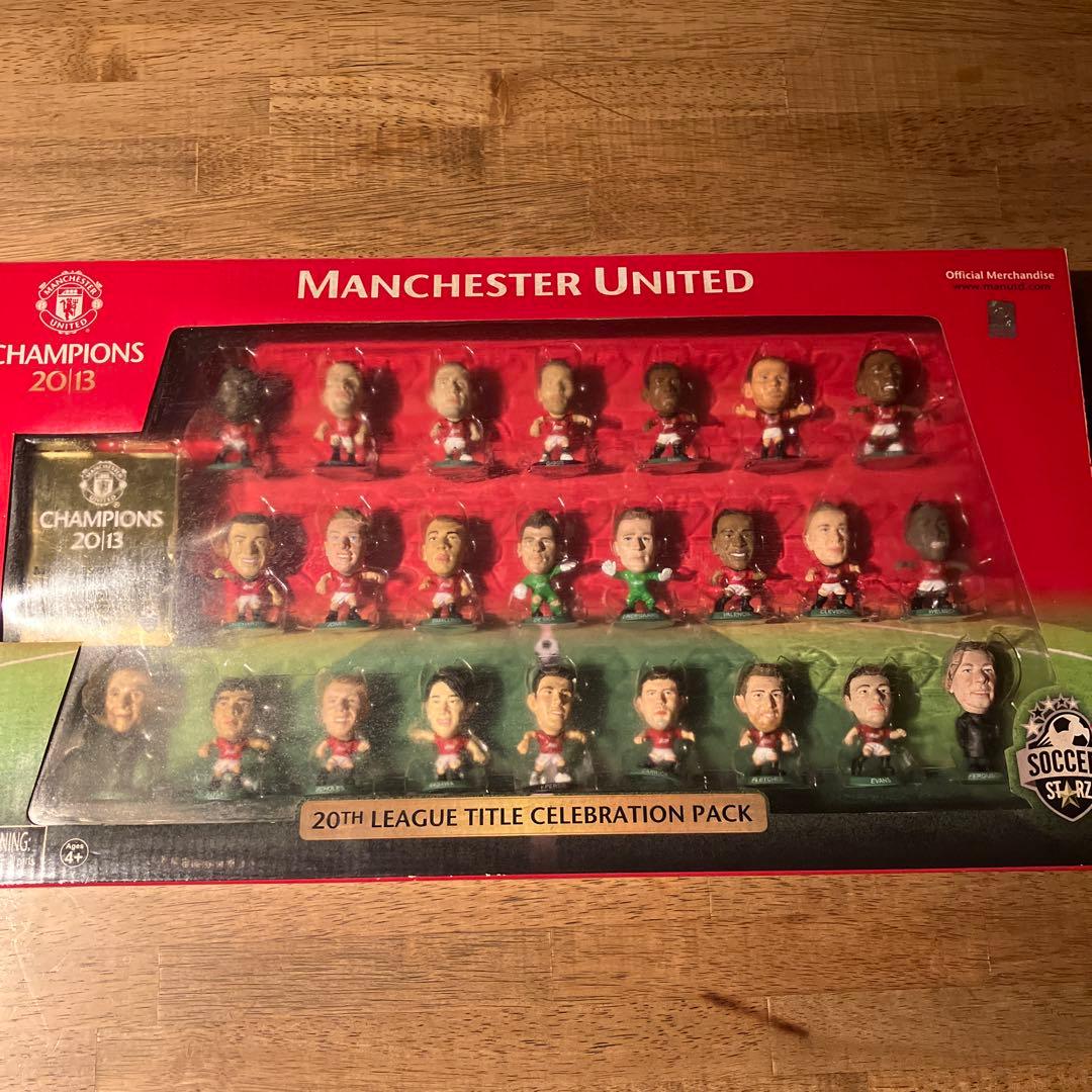 マンチェスター・ユナイテッド 20周年リーグタイトル記念フィギュア　チームセット