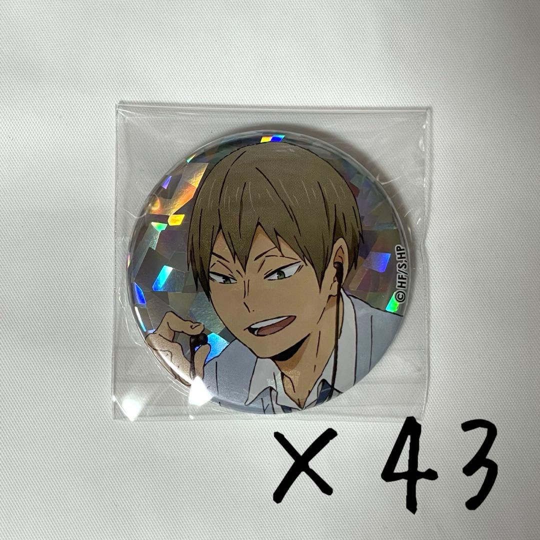 ハイキュー 木葉秋紀 ホログラム缶バッジ