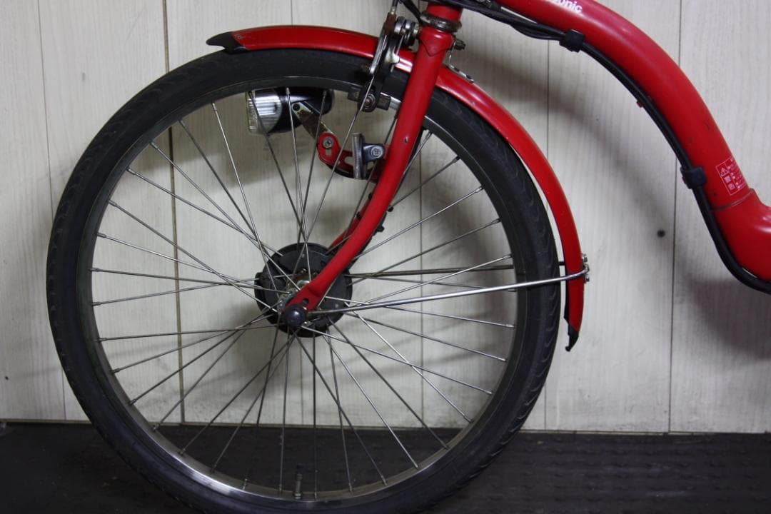 パナソニック ギュットミニ BE-ENM035R 20型 3段 8.9AH 赤色