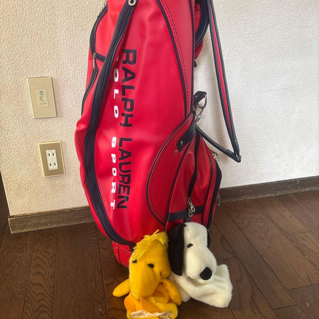 ゴルフ　キャディバッグ　ラルフローレン
