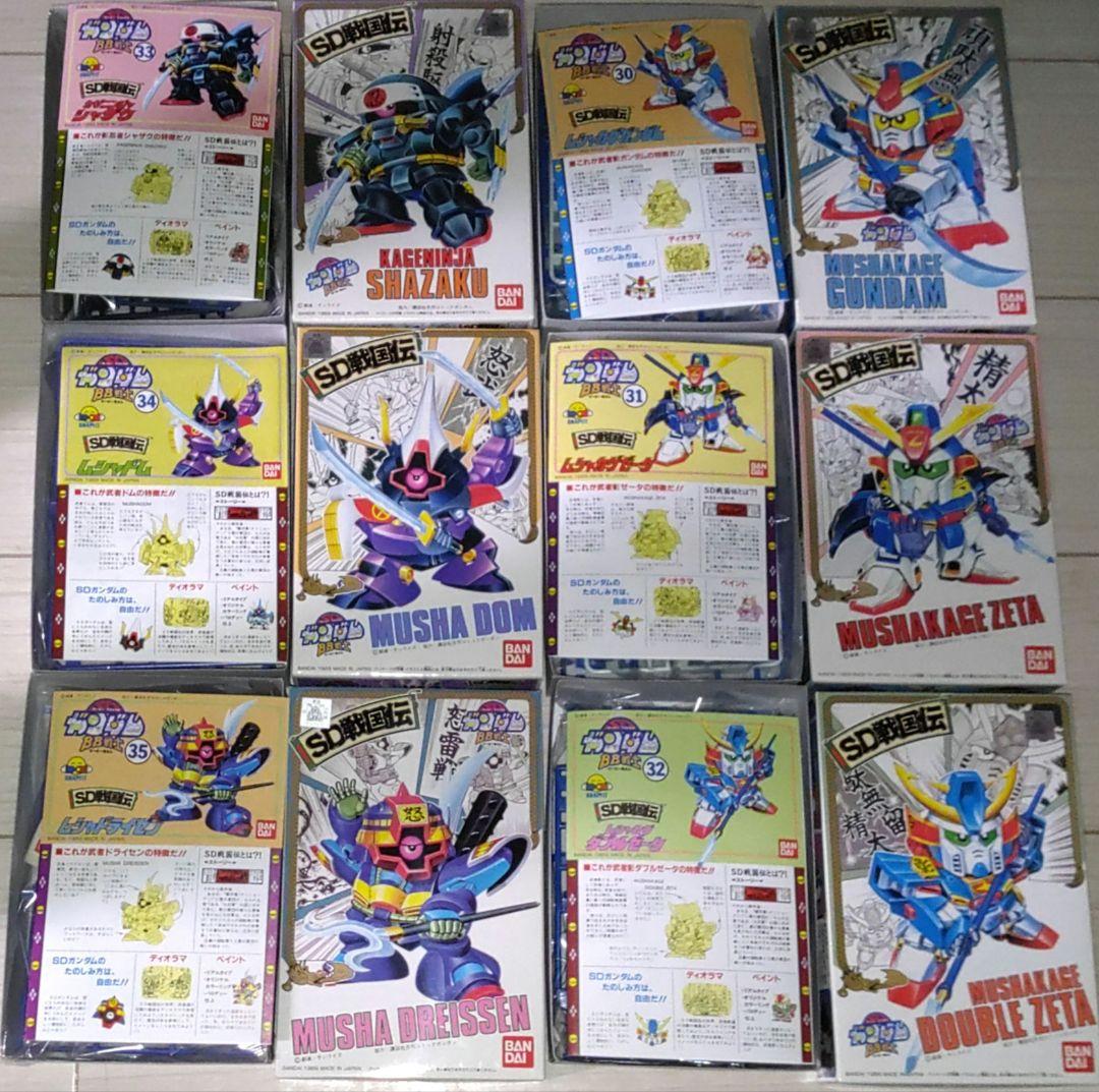BB戦士 30 ムシャカゲガンダム&31 ムシャカゲゼータ&34 ムシャドムほか