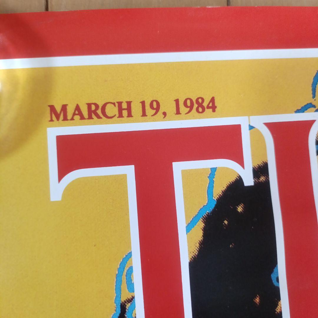 MICHAEL JACKSON 1984 TIME ポスター プロモーション用