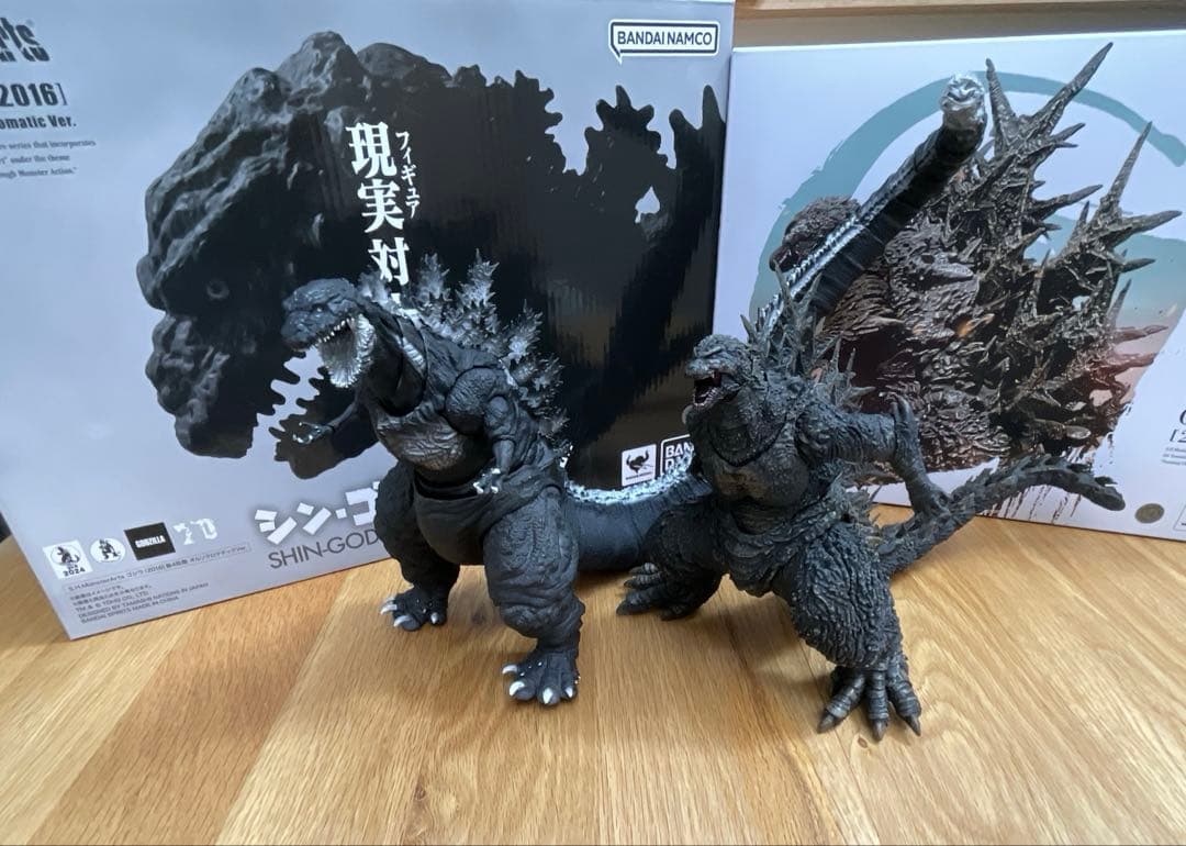 S.H.MonsterArts ゴジラ2023 ＆シンゴジラ：オルソ 2点セット