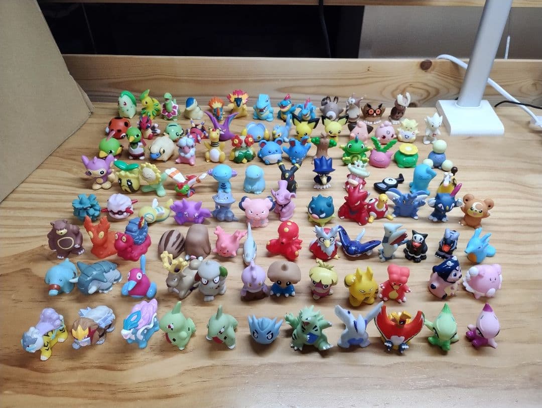 ポケモンキッズ　金銀　ジョウト地方　約101体セット