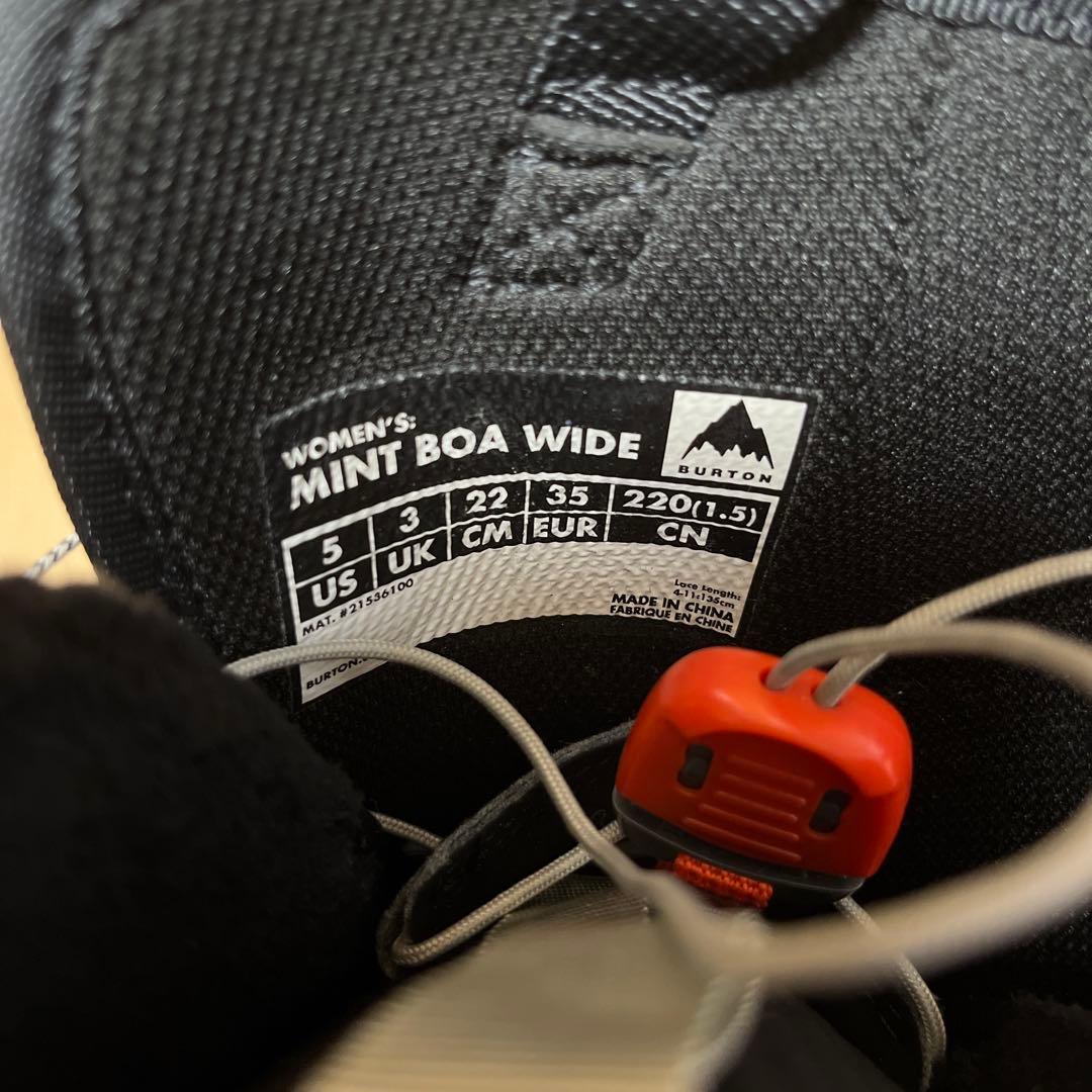 BURTON MINI スノーボードブーツ 子ども用 ブラック