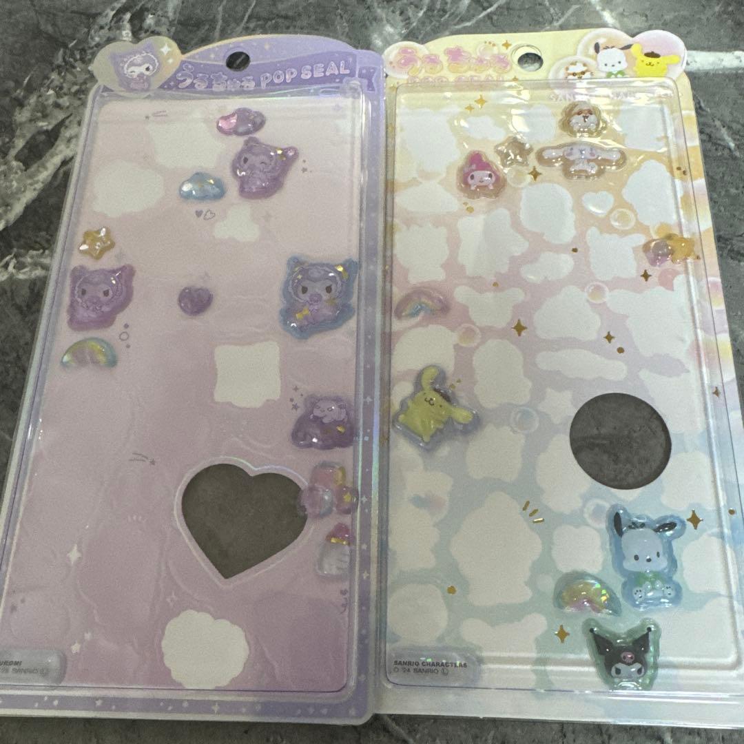 シール帳完成品 ボンドロ うるちゅる 14シート分 たまごっち サンリオ 他