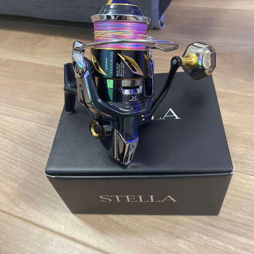 SHIMANO 19ステラSW8000HG リール ブラック/ゴールド