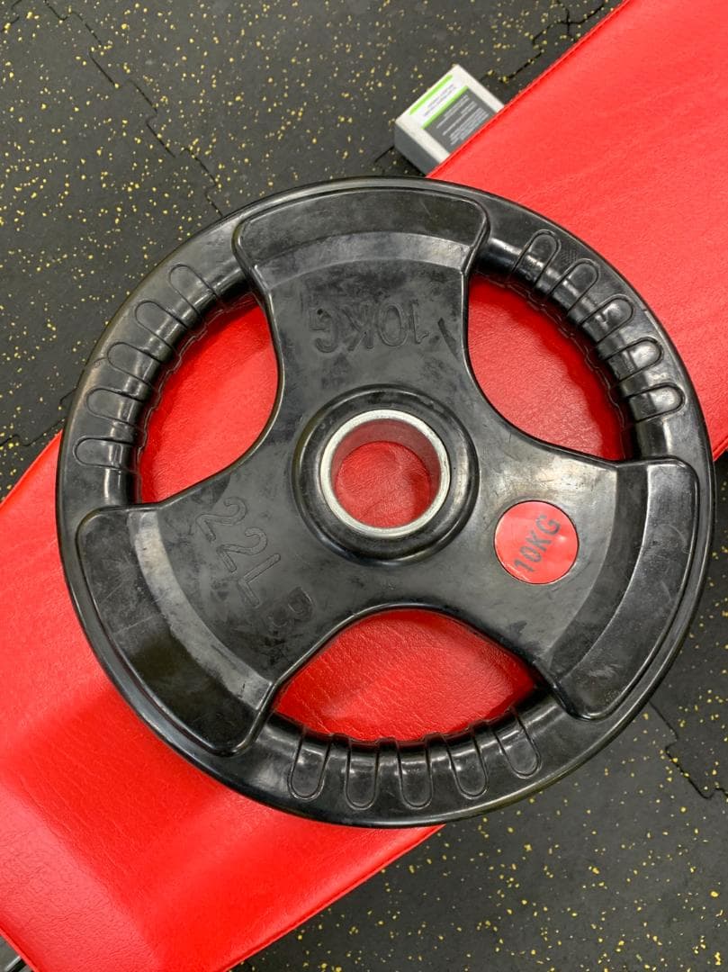 50mm 3グリップラバープレート 155kg セット