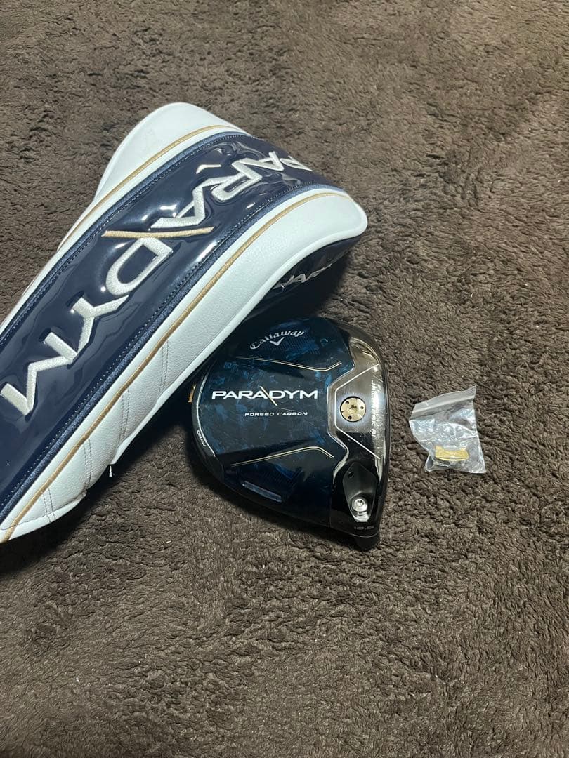 TCシリアル キャロウェイ パラダイムツアー ヘッド 10.5度　おまけ付き