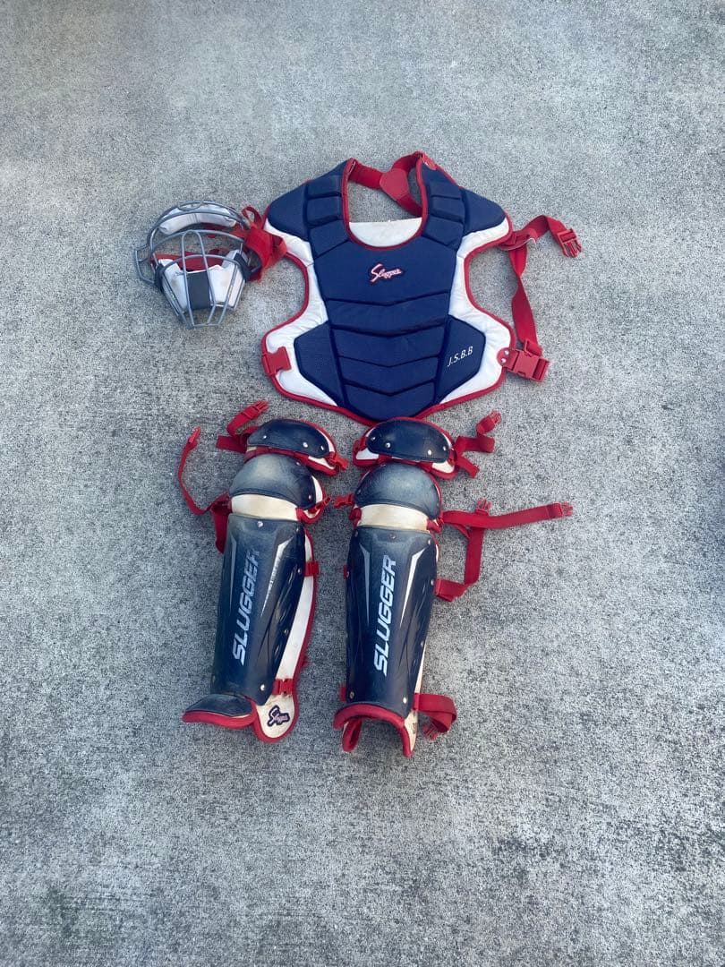 久保田スラッガー軟式用キャッチャー防具