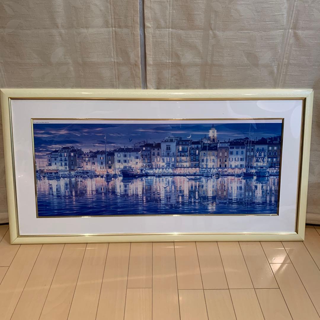 笹倉鉄平　サントロペ　アート　ポスター