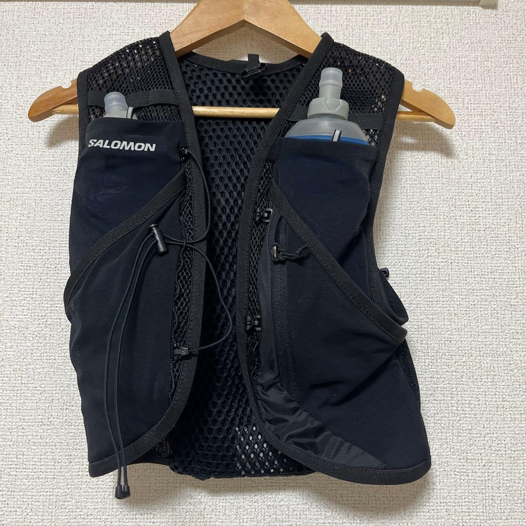 SALOMON アクティブ スキン 8 ブラック サイズxs