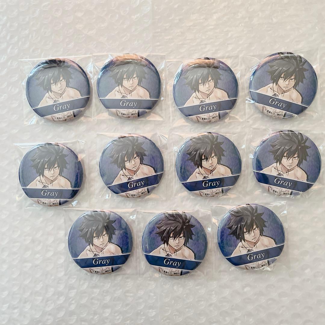 フェアリーテイル プリンセスカフェ グレイ 缶バッジ