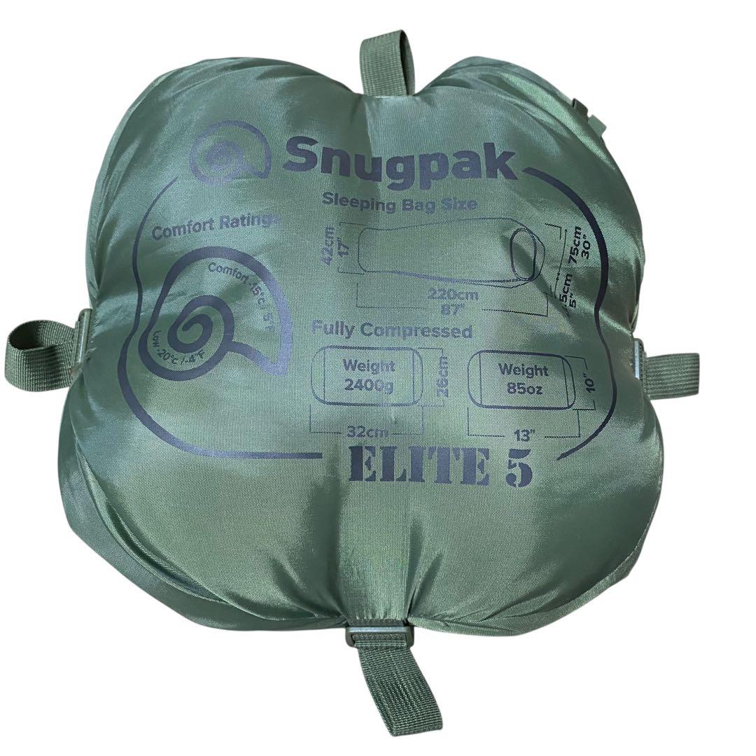 【美品】Snugpakソフティー エリート5 レフトジップ
