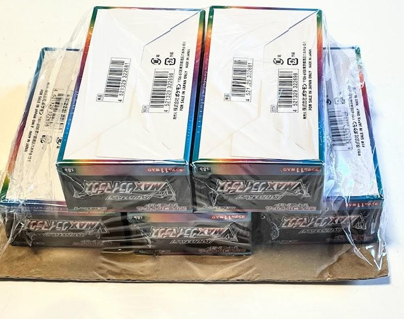 ☆発送前にプロフ必読！ ポケモンカードゲーム 未開封シュリンク付き5BOX